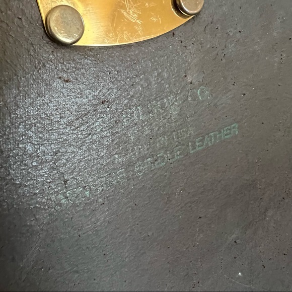 Filson Bridle Leather Briefcase - Field Satchel Made In USA Veg Tan Leather - Picture 10 of 14